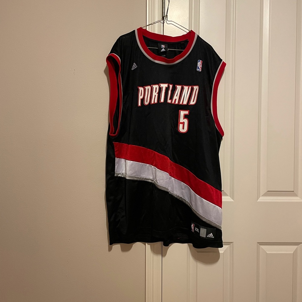 Portland trailblazers basketball jersey XXL